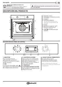 Manual de uso Bauknecht BAR2S K8 V2 IN Horno