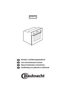 Mode d’emploi Bauknecht BCVM 8100/ PT Four