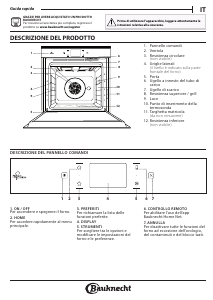 Manuale Bauknecht BIK11 FPH8TS2 PT Forno