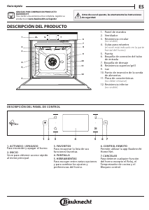 Manual de uso Bauknecht BIK11 FPH8TS2 PT Horno