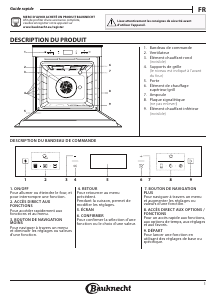 Mode d’emploi Bauknecht BIK7 CHC8TS PT Four