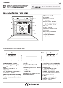 Manual de uso Bauknecht BIK7 CSH8TS PT Horno