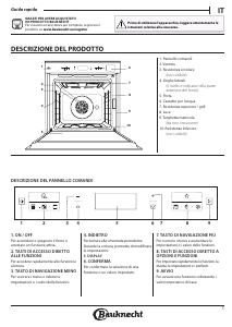 Manuale Bauknecht BIK7 CSH8TS PT Forno