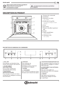 Mode d’emploi Bauknecht BIK7 CSP8TS PT Four