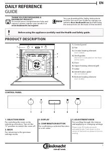 Handleiding Bauknecht BIK7 EH8VS PT CH Oven