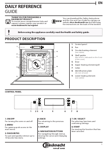 Handleiding Bauknecht BIK7 MH8TS PT CH Oven
