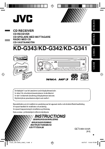 Brugsanvisning JVC KD-G341 Bilradio