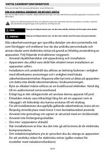 Bruksanvisning Bauknecht BLPM 8110/PT Ugn