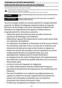 Mode d’emploi Bauknecht BLV 8210/EW Four