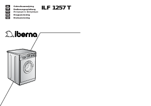 Handleiding Iberna ILF 1257 T Wasmachine