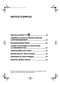 Mode d’emploi Bauknecht BMPH 7900 IN Four