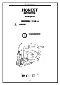 Manual Honest M1Q-HT-65 Ferăstrău vertical
