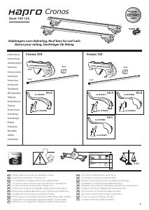 Bedienungsanleitung Hapro Cronos Dachträger