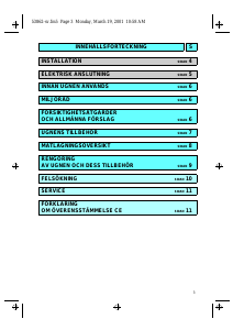 Bruksanvisning Bauknecht BSN 4006 IN Ugn