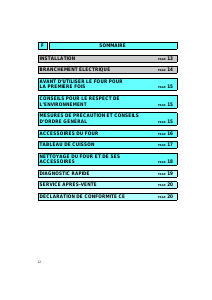 Mode d’emploi Bauknecht BSZ 3000/02 Four