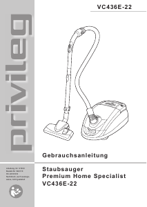 Bedienungsanleitung Privileg Premium Home Specialist Staubsauger