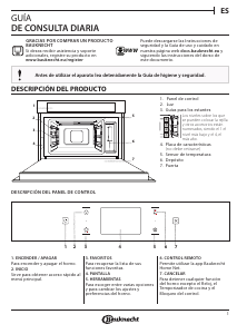Manual de uso Bauknecht ECSK11 F845 Horno