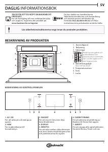 Bruksanvisning Bauknecht ECSK11 F845 Ugn
