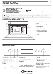 Manuale Bauknecht ECSK7 8845 PT Forno