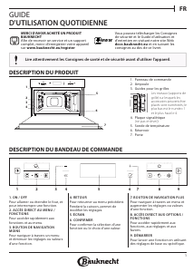 Mode d’emploi Bauknecht ECSK7 CT845 PT Four