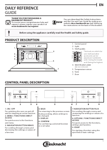 Manual Bauknecht ECSK7 CT845 PT Oven