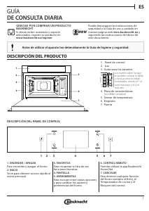 Manual de uso Bauknecht ECSK9 P845 PT Horno