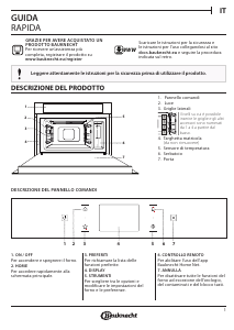 Manuale Bauknecht ECSK9 P845 PT Forno