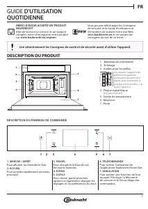 Mode d’emploi Bauknecht ECSK9 P845 PT Four