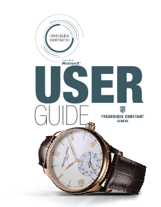 Handleiding Frederique Constant MotionX Smartwatch