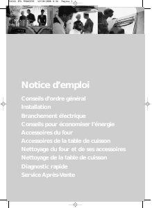 Mode d’emploi Bauknecht ELZE 4466/01 SW Four