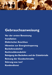 Bedienungsanleitung Bauknecht EMZD 5460 SW Backofen