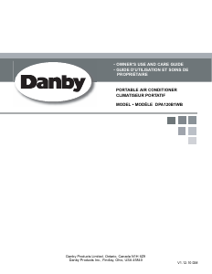 Manual Danby DPA120B1WB Air Conditioner