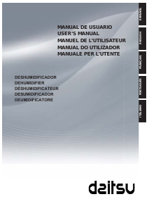 Mode d’emploi Daitsu ADDH-10 Déshumidificateur