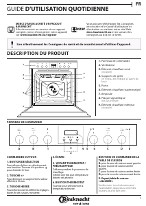 Mode d’emploi Bauknecht HIK3 KI8V IN Four