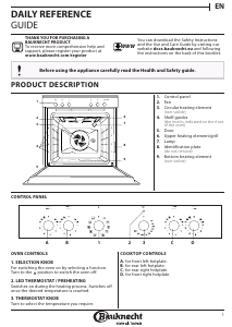 Handleiding Bauknecht HIK3 NN8F IN CH Oven
