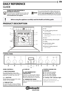 Manual Bauknecht HIR2 KI5V IN Oven