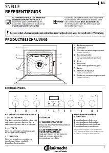 Handleiding Bauknecht HVK3 KH8V IN Oven