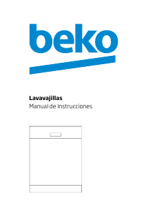 Manual de uso BEKO DFN 26220 W Lavavajillas