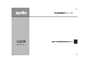 Handleiding Aprilia Scarabeo 100 (2003) Scooter