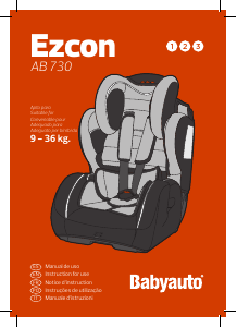 Mode d’emploi Babyauto AB730 Ezcon Siège bébé