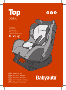 Mode d’emploi Babyauto S500 Top Siège bébé