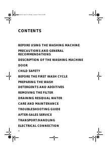 Manual Bauknecht Koln 1400 Washing Machine