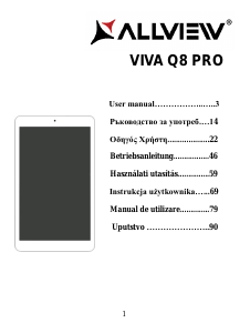 Manual Allview Viva Q8 Pro Tablet