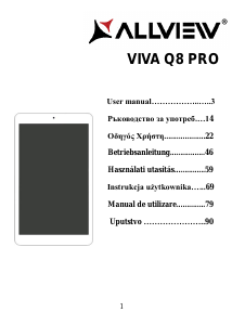 Handleiding Allview Viva Q8 Pro Tablet