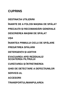 Manual Bauknecht StarEdition 2470 Mașină de spălat
