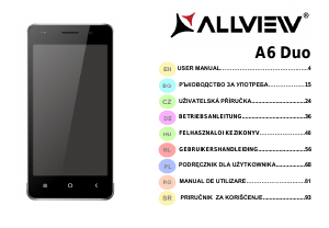 Használati útmutató Allview A6 Duo Mobiltelefon