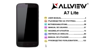Használati útmutató Allview A7 Lite Mobiltelefon