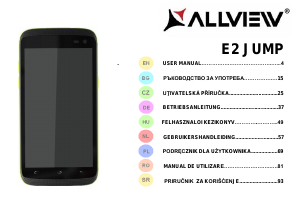 Használati útmutató Allview E2 jump Mobiltelefon