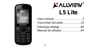 Használati útmutató Allview L5 Lite Mobiltelefon