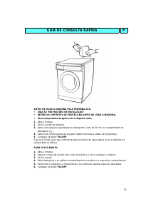 Manual Bauknecht WA 4352 Máquina de lavar roupa